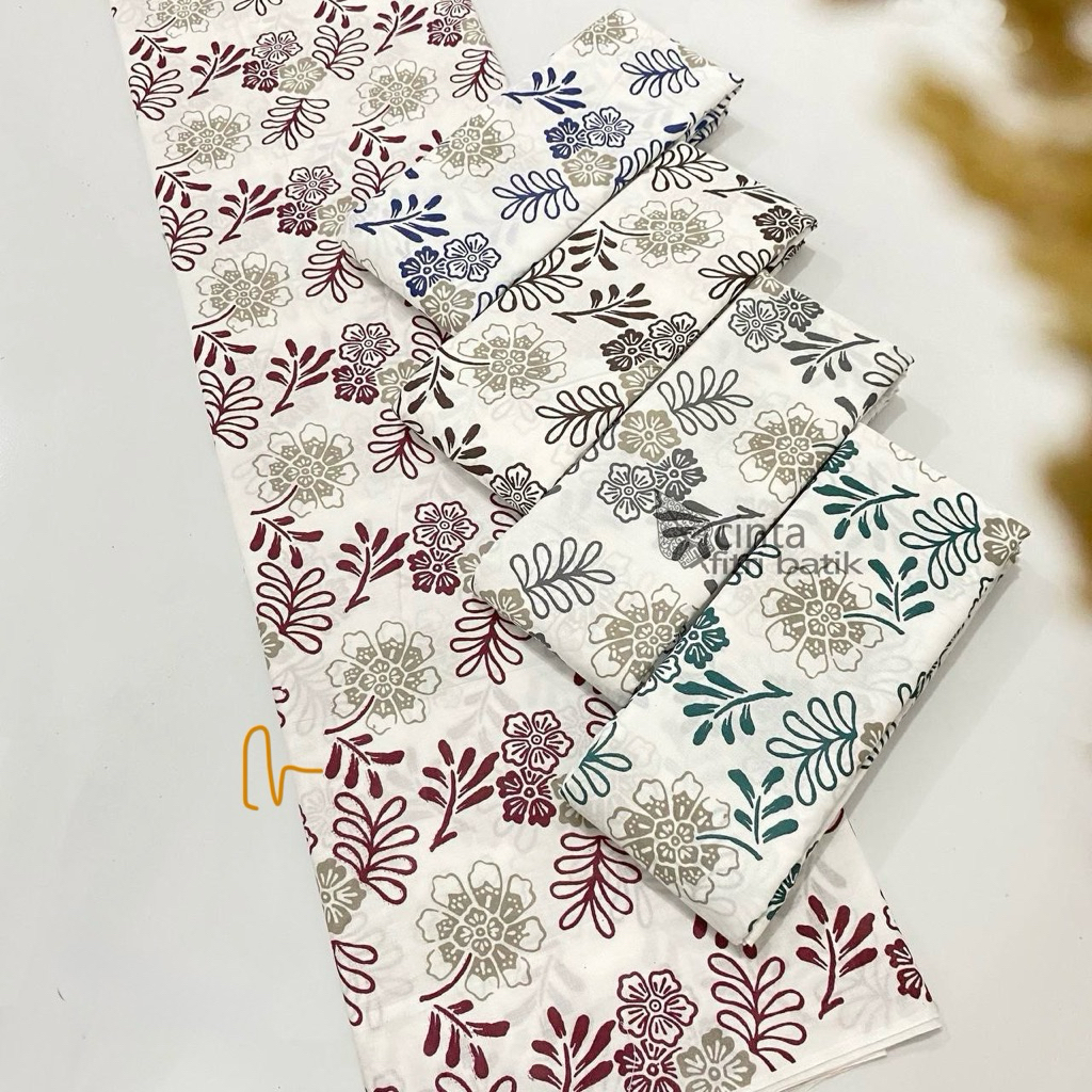 Floral Batik Cloth daun