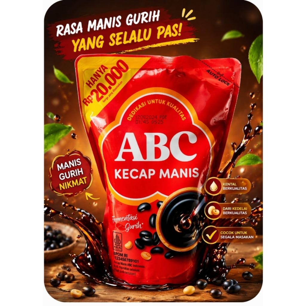 ABC Soy Sauce 600gr