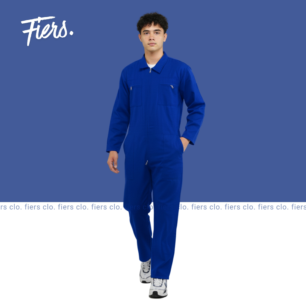 Fiers.- Jumpsuit Coverall Adult KatelpakPOLOS Color Premiumbiru