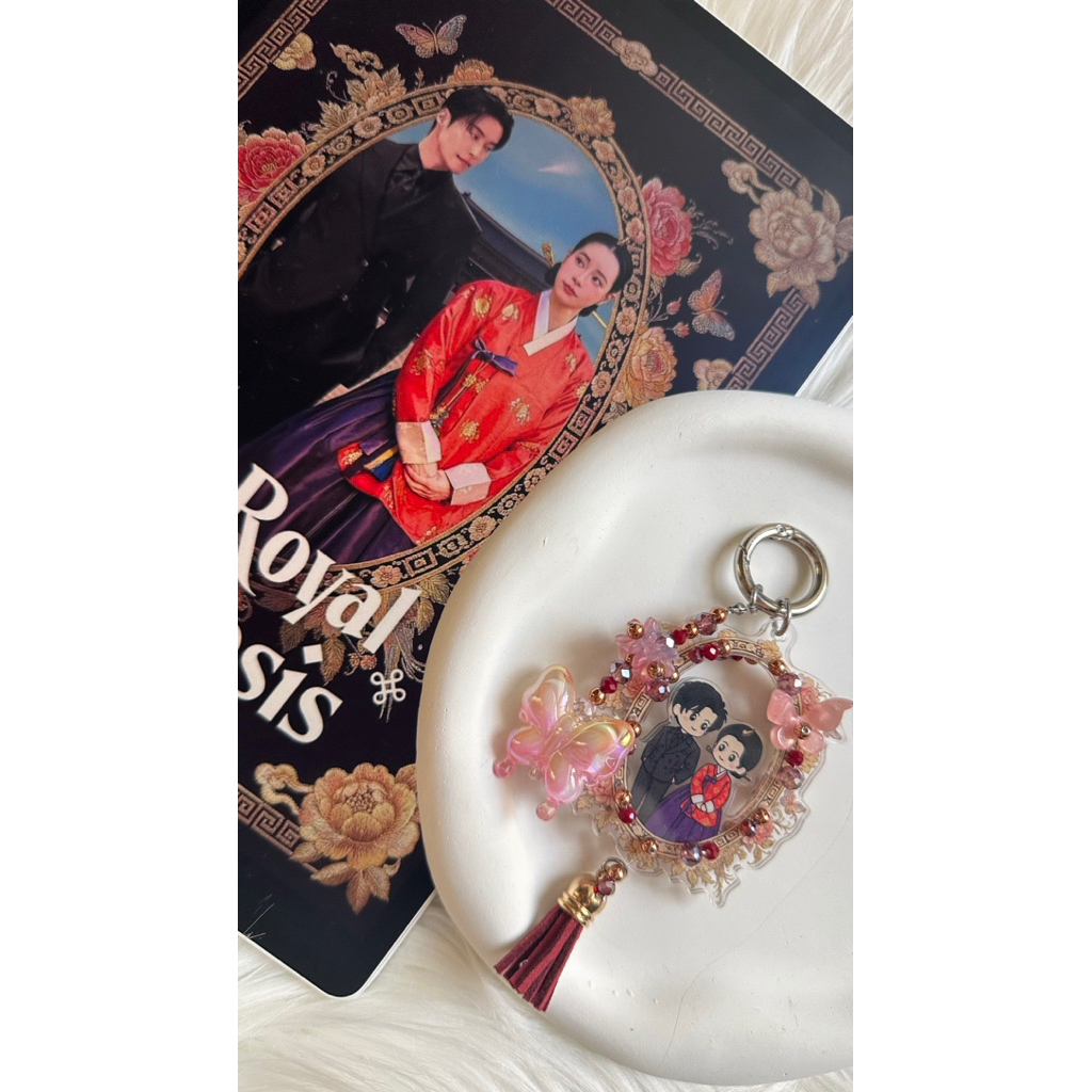 GANTUNGAN KDrama My Royal Nemesis Fan merchandise Acrylic Keychain Bag Charm