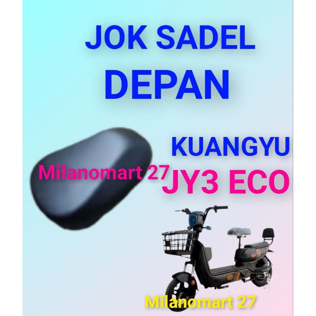 Kuangyu JY3 ECO electric bicycle front saddle seat kuangyu jy3 eco electric bicycle front saddle seat