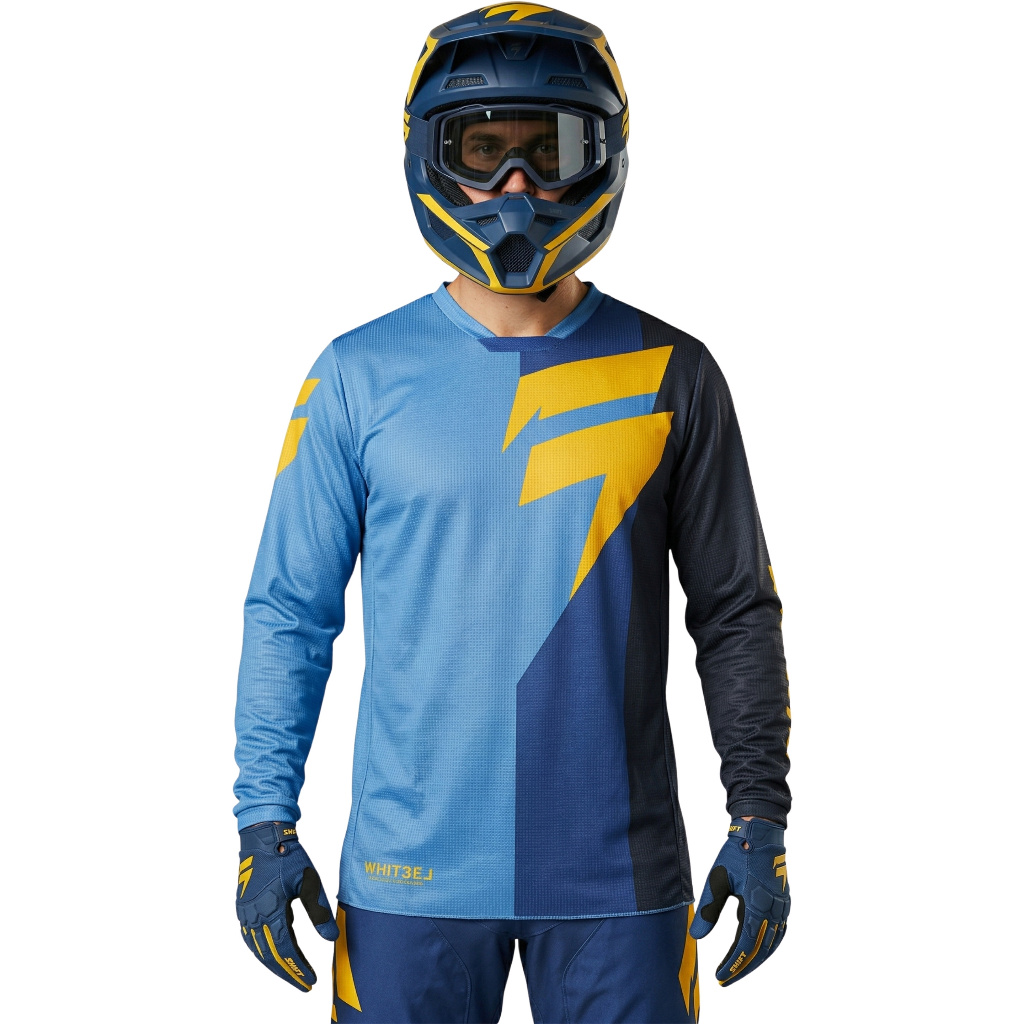 SHIFT WHIT3 TARMAC BLUE JERSEY MOTOCROSS ORIGINAL