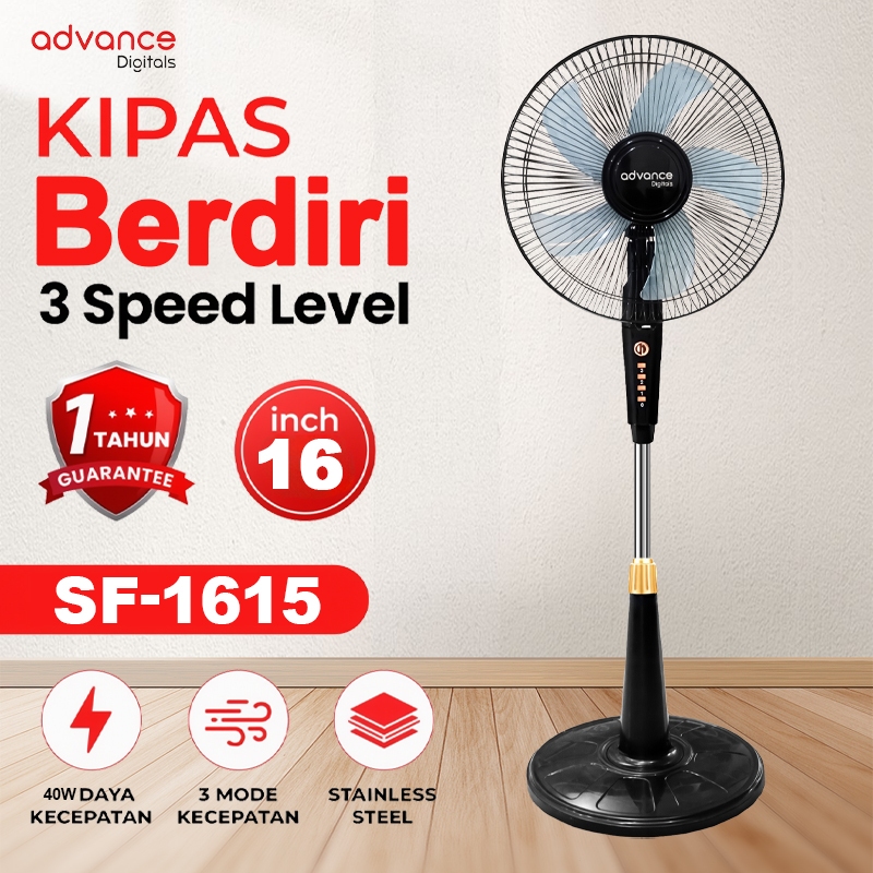 Advance Digitals standing Fan Stand Fan 16inch desk Fan Table Fan standing Fan SF16A SF1615