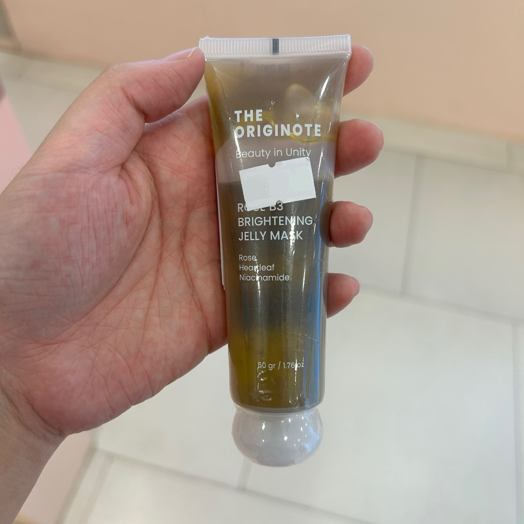 ED 12/2026 The Originote Rose B3 Brightening Jelly Mask 50gr