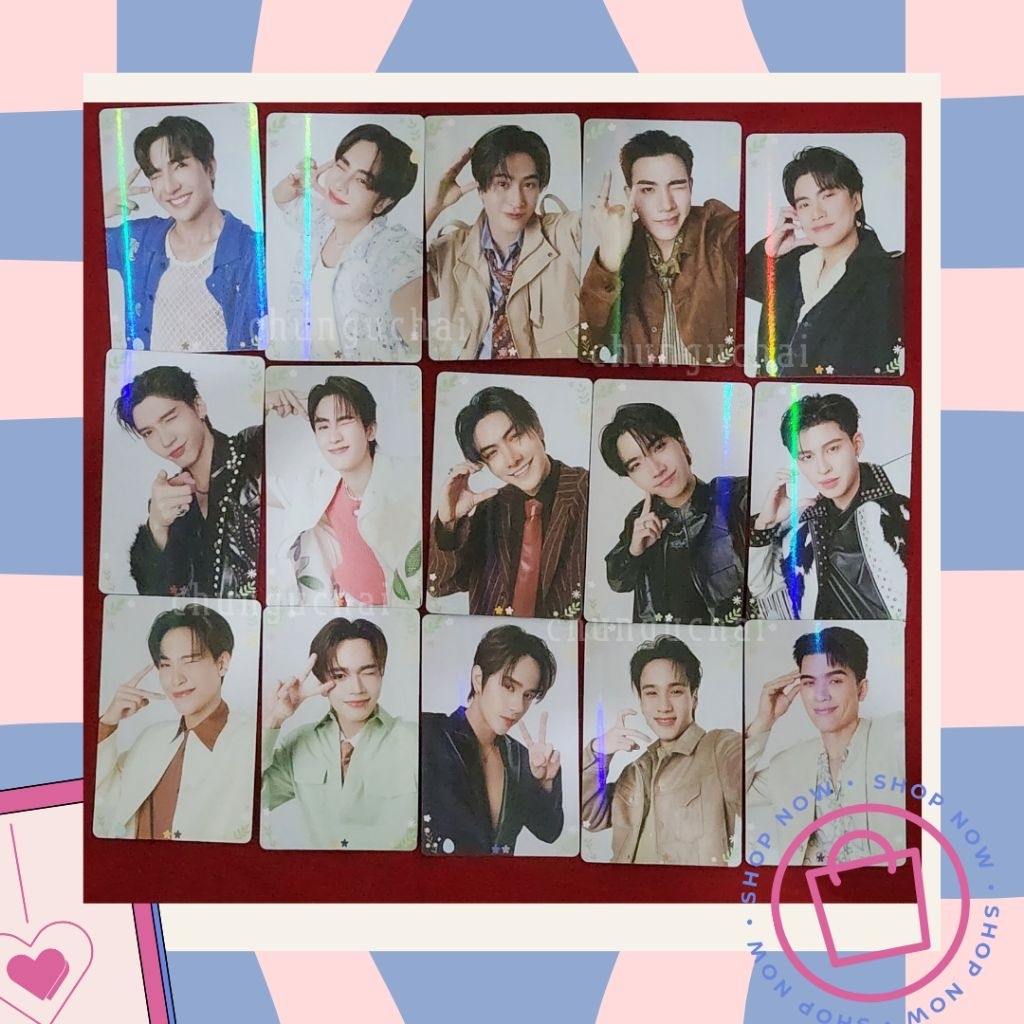 - Official Photocard GMMTV Pop Up Store in Tokyo Boys Earth Mix Gemini Fourth Aou Book Joong Keen Junior Mark Nanon Java Joss