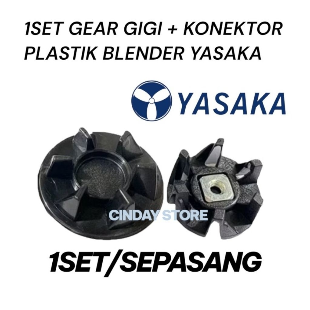MESIN 1 SET GEAR + MACHINE CONNECTOR FOR YASAKA BLENDER YASAKA NATIONAL QUALITY/ OMICKO/