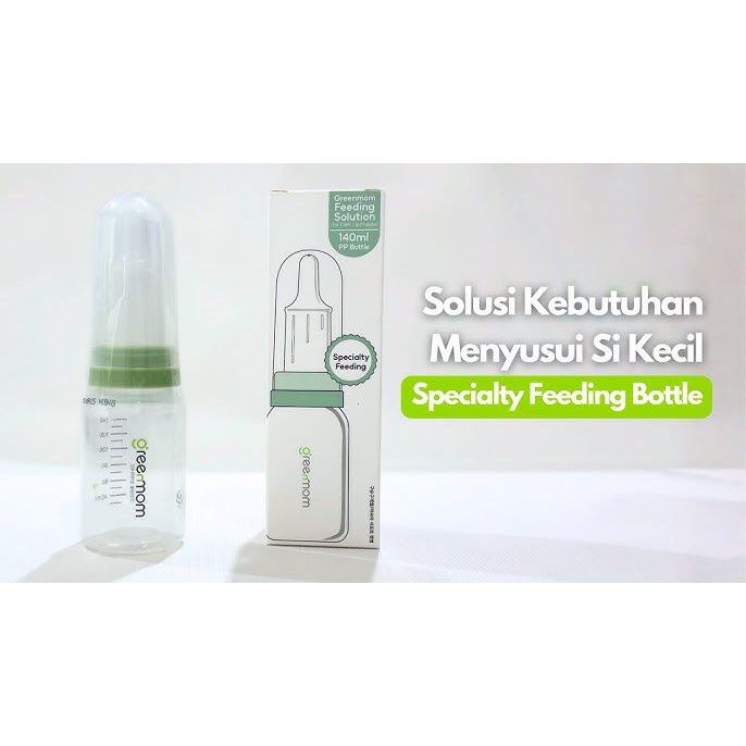 Greenmom Specialty Feeding Bottle 140ml Subing Lip Bottle/ Lip and Palate Baby Bottle