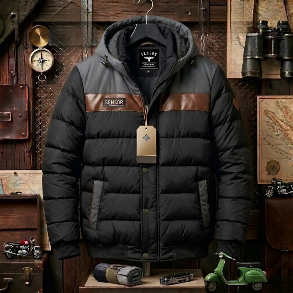 SENSOR CULTURE - SENSOR Combi Puffer Jacket Bubble Parachute Jacket/ Men's Parachute Jacket/
