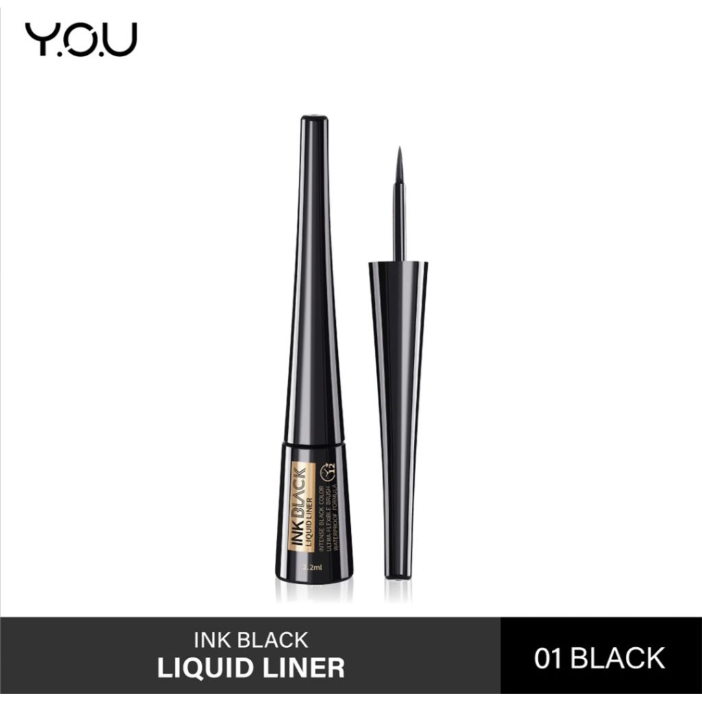 YOU Ink Black Liquid Liner 01 Black 2.2ml