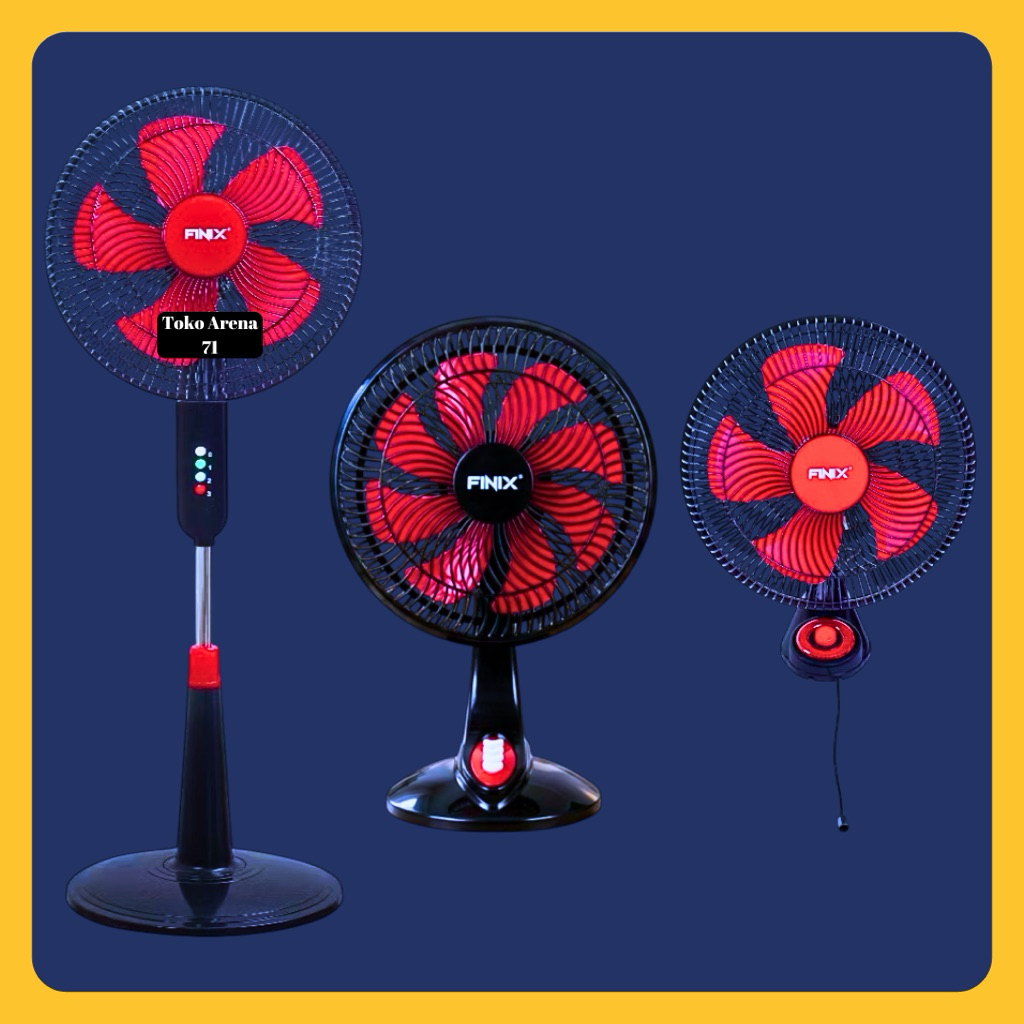 FINIX Standing Fan Wall Fan Table Fan Desk Fan Stand Fan Wall Fan Finix