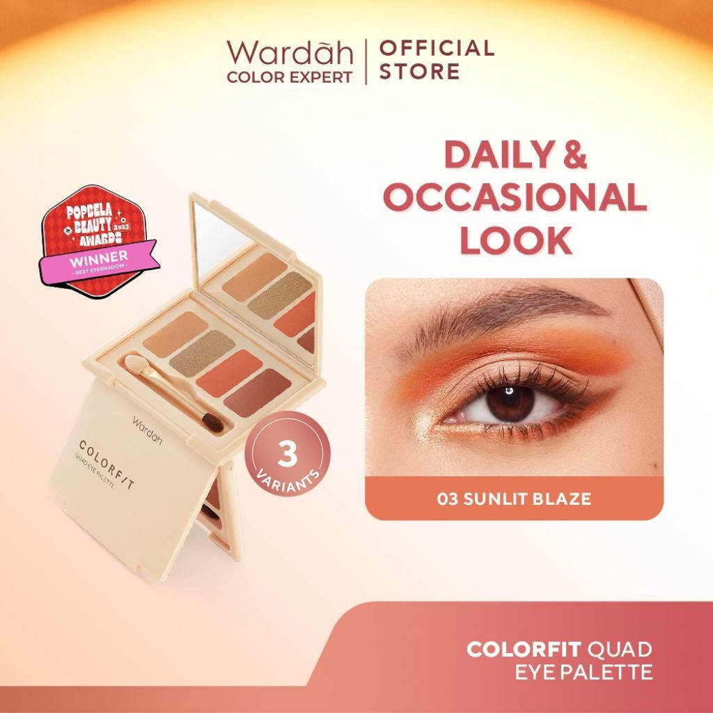 WARDAH Colorfit Quad Eye Palette
