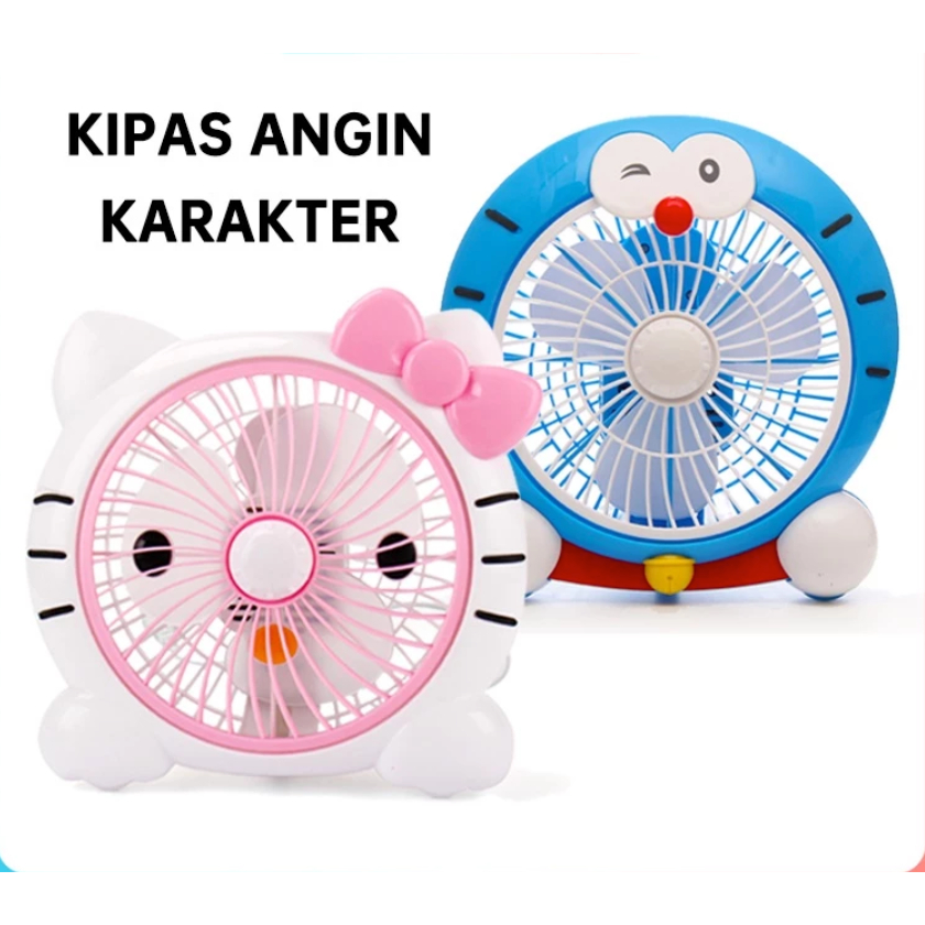 10-inch Character Table Fan Electric Table Fan Kipas Meja