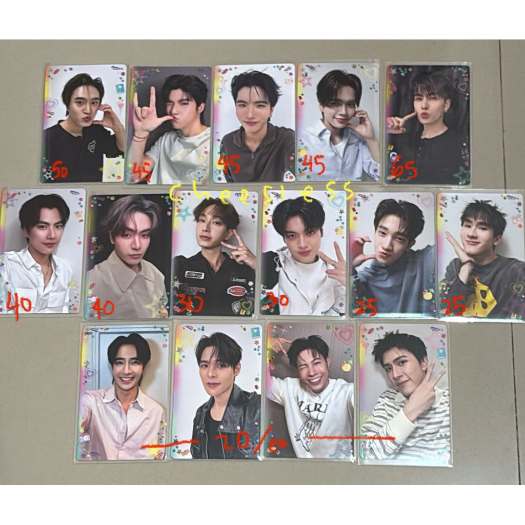 [OFFICIAL] photocard pc cc hearth shot random boys bookfair fanival gmmtv 2026 sky junior chimon gemini sea seakeen hong melet, william, joong, forcebook, earth, pondphuwin keen clover, markji, santa jasper, ohm pashiwat, , ashiwat, Proggress, singto, sav