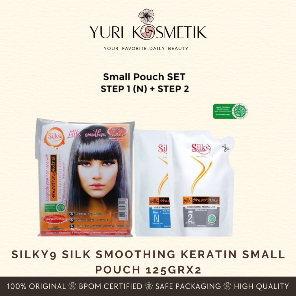 Silky9 Silk Smoothing Keratin Little Smoothsu Small pouch 125g x 2