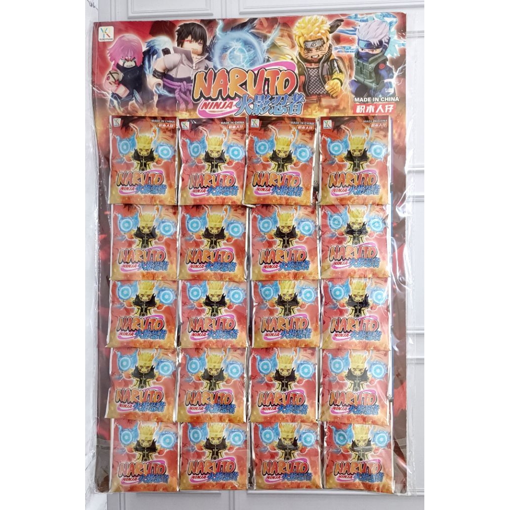 MIMIACC BRICKS/LEGO CHARACTER 20PCS LEGO NARUTO ONE PIECE TOY