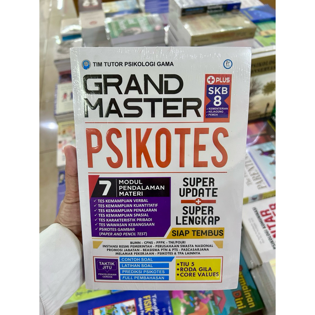 Grand Master Psychometric Test - Questions and Discussion of Psychometric Tests for Entering BUMN, CPNS, PPPK, TNI, POLRI, Scholarships, Department Promotions, Postgraduates, works - Grand Master Psychometric Tests