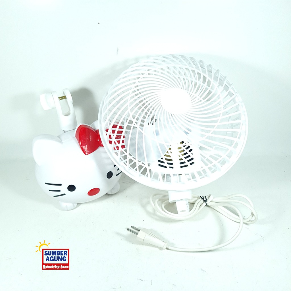 Reida Hello Kitty Table Fan Character Fan Desk Fan Hello Kitty Table Cute 25 Watt