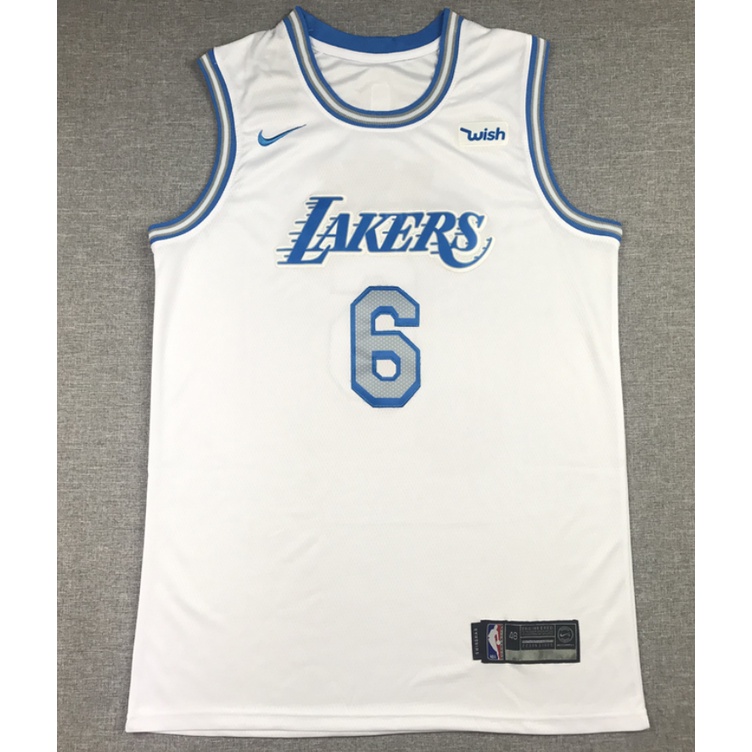 Los Angeles Lakers Nike City Edition Swingman Jersey 22 - White - Lebron  James - Youth