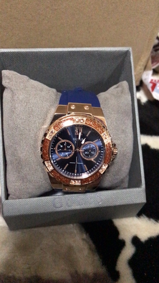 全商品オープニング価格 ゲス GUESS 女性用 腕時計 レディース ウォッチ ブルー U1053L1