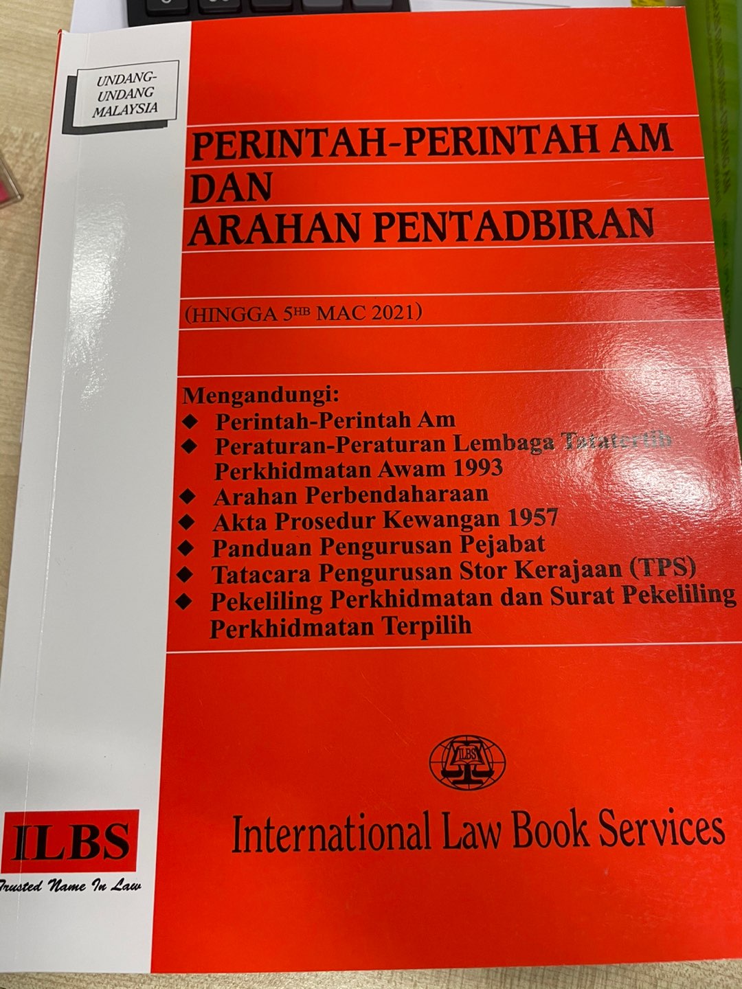 Perintah Perintah Am Dan Arahan Pentadbiran Hingga 5hb Mac 2021 Shopee Malaysia