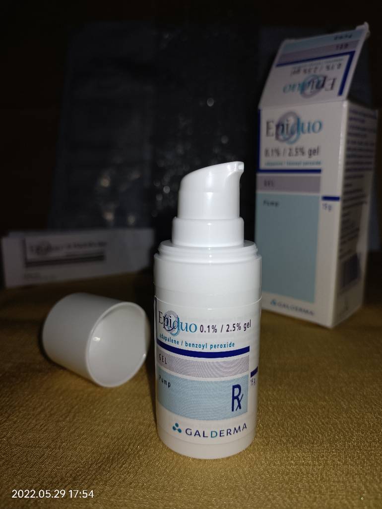 Galderma Epiduo Gel 0 1 Adapalene 2 5 Bp New Packaging Shopee Malaysia