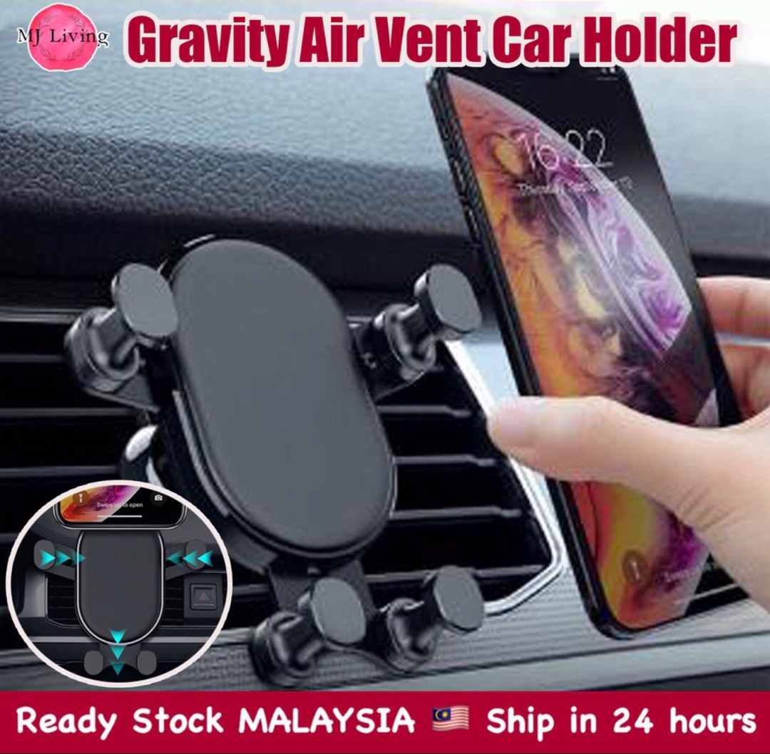 360 Rotatable Suction Cup Car Vent Mobile Phone Holder Adjustable Outlet Cell Phone Automobile Cradles Bracket for Phones Universal Car Phone Mount with Adjustable Arm Clamp 