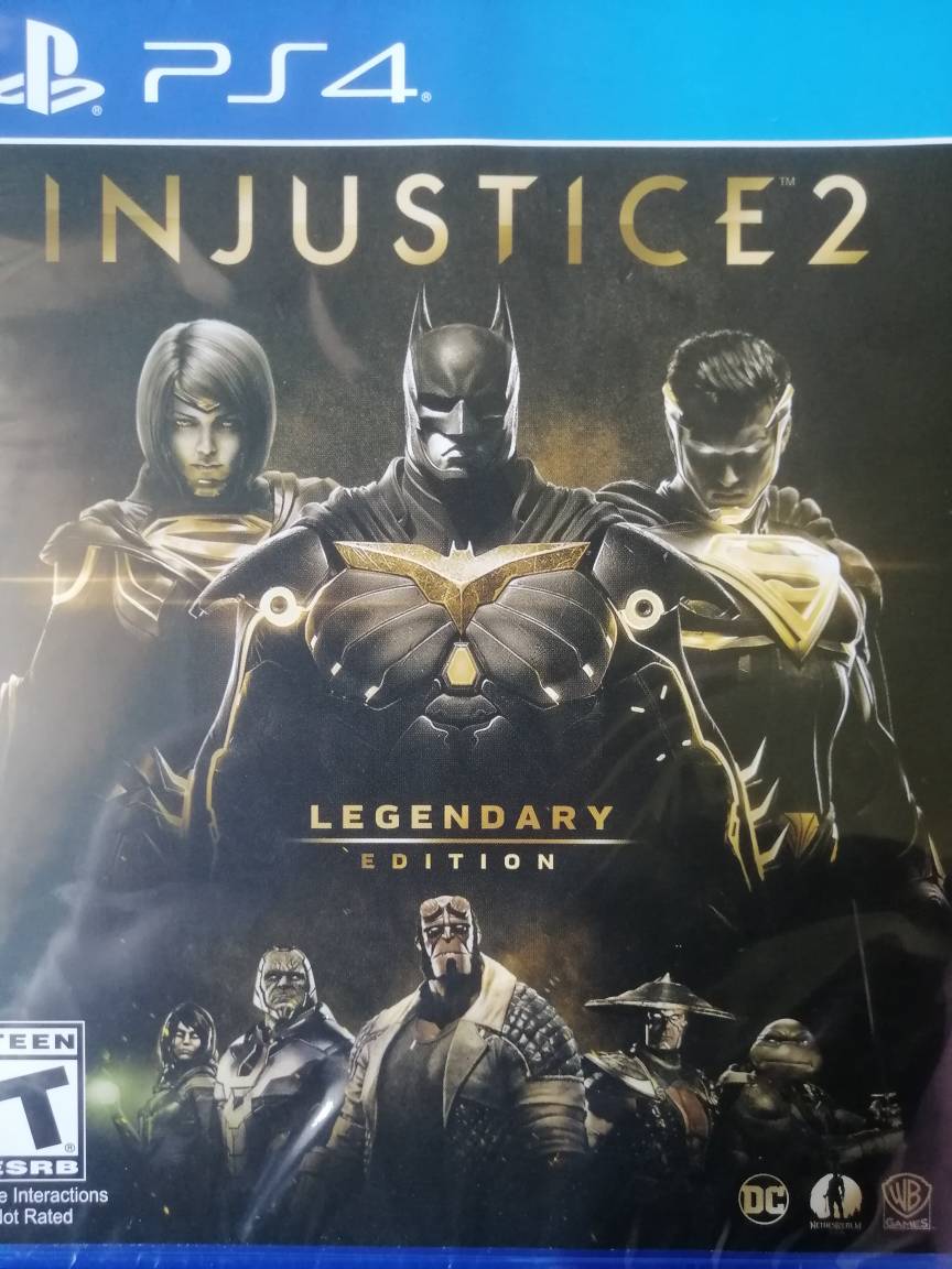 PS4 Injustice 2 Standard Legendary Edition English Version | Shopee Malaysia