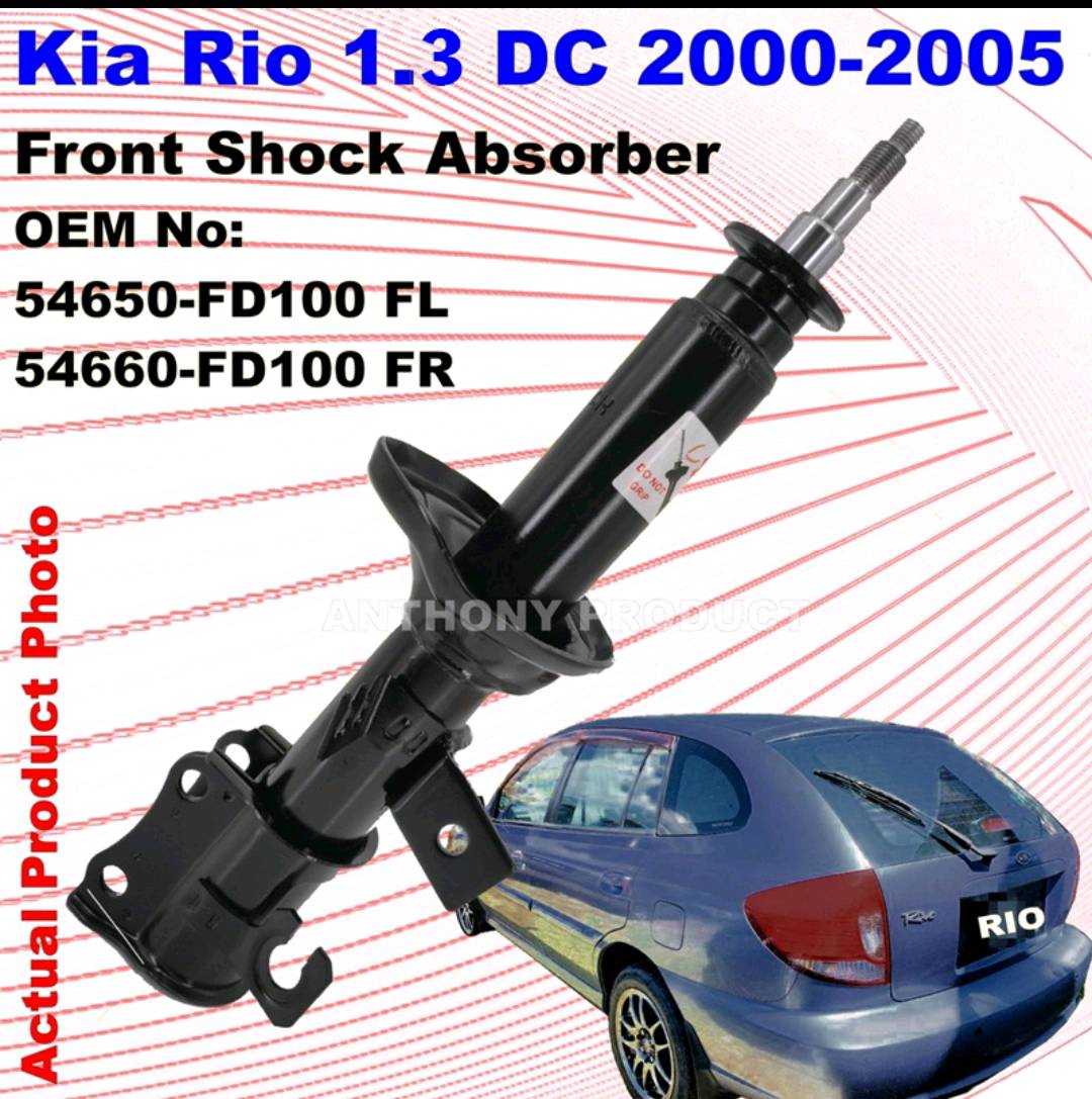 lowest prices around Fashion products For 20012005 Kia Rio Shock