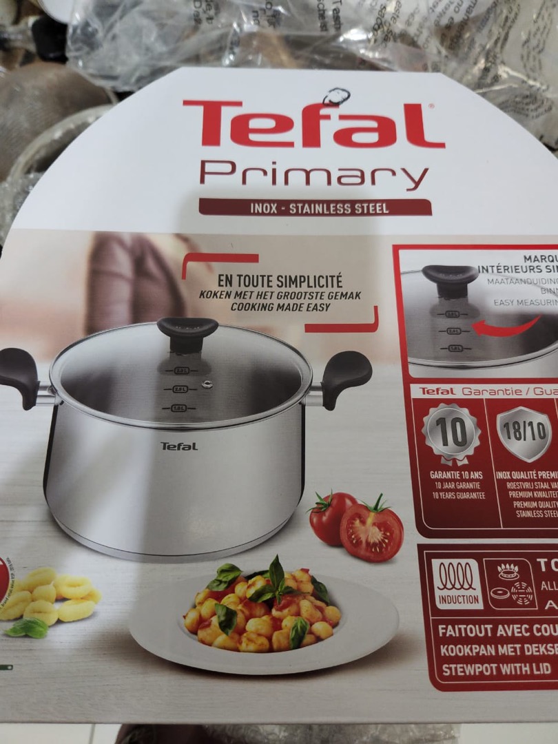  NEW TEFAL PRIMARY STEWPOT W/ LID (E3086404 /28CM E3084604/24CM) READY  STOCK ! | Shopee Malaysia