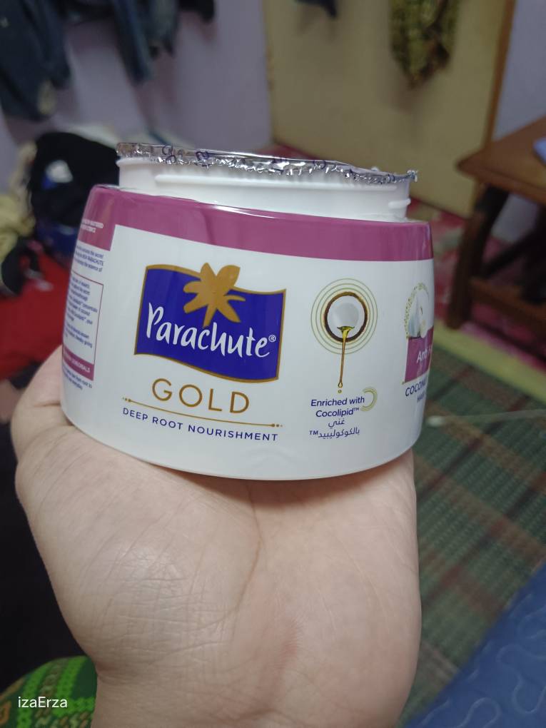Anti Hair Fall Coconut & Garlic Hair Cream (Parachute Gold) | Shopee  Malaysia