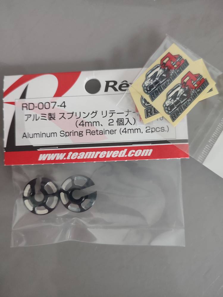 READY STOCK】ReveD RD-007-0/2/4/6 [Aluminum spring retainer (0mm / 2mm /  4mm, 6mm, 2pcs.） | Shopee Malaysia