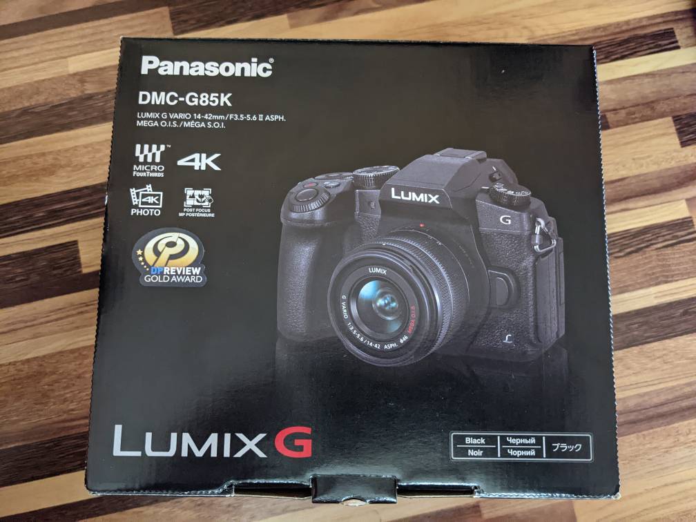 panasonic 4k g series lumix g85k