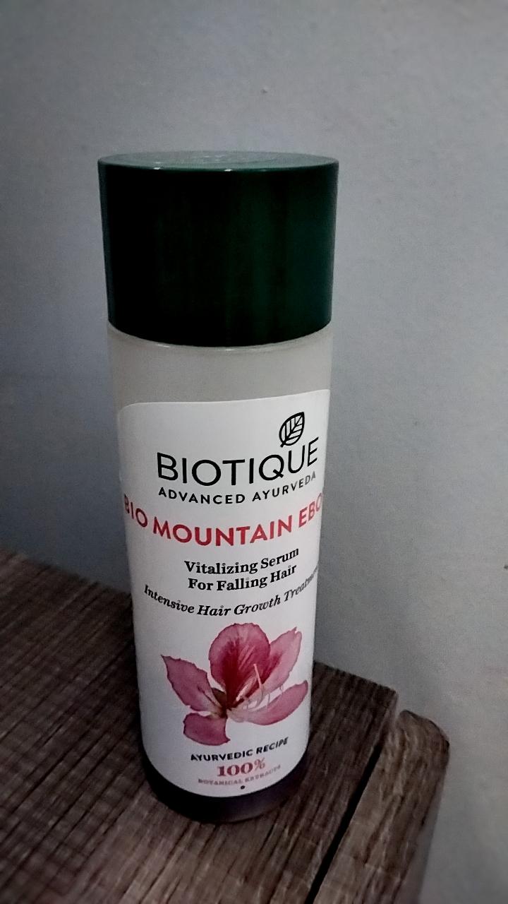 Biotique Bio Mountain Ebony (vitalizing hair serum) 120ml | Shopee Malaysia