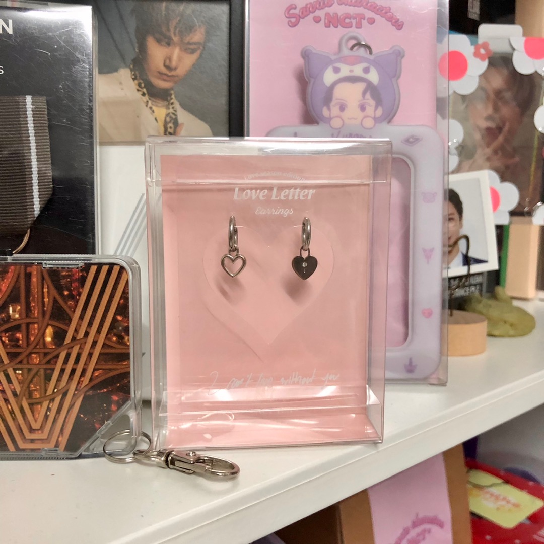 SEAL限定商品 NCT LOVELETTER EARRINGS ジェミン♡ K-POP | busvision