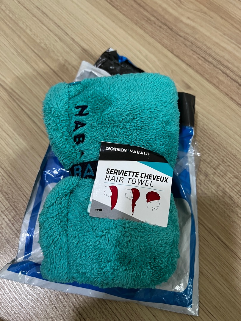 Decathlon Swimming Hair Towel (Strong Water Absorption) - Nabaiji | Shopee  Malaysia