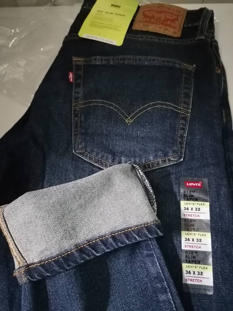 Levi's 512 Slim Tapered Jeans Men 28833-0887 | Shopee Malaysia