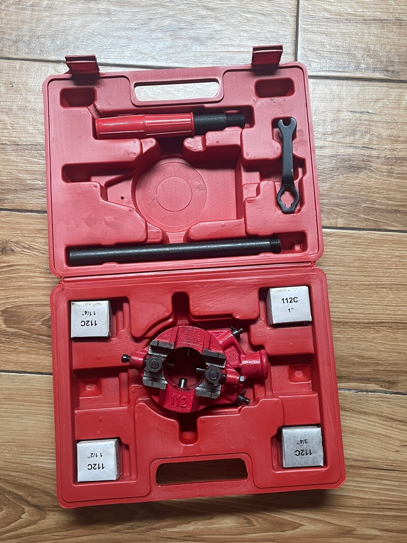 CONDUIT PIPE MANUAL RATCHET DIES SET PIPE THREADER 3/4''11/2