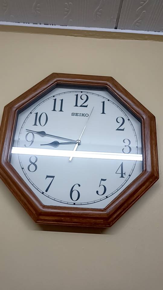 100% ORIGINAL SEIKO Octagon Quiet Sweep Wooden Wall Clock QXA529 (QXA529B)  [Jam Dinding Kayu] Malaysia | Shopee Malaysia