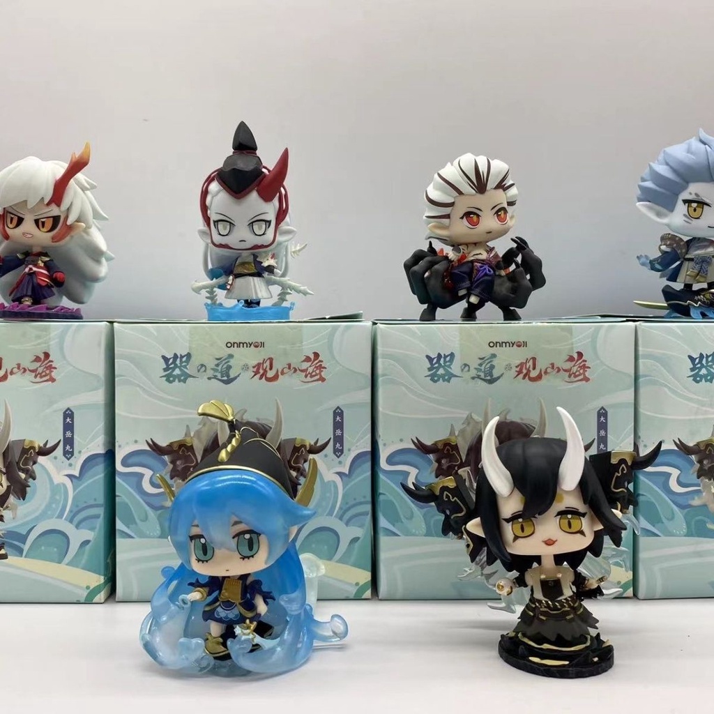 Onmyoji Tool Way Guanshanhai Mystery Box Second Bomb 2 Generation Q Version Figure Online Game Merchandise Dayue Maru Ornaments