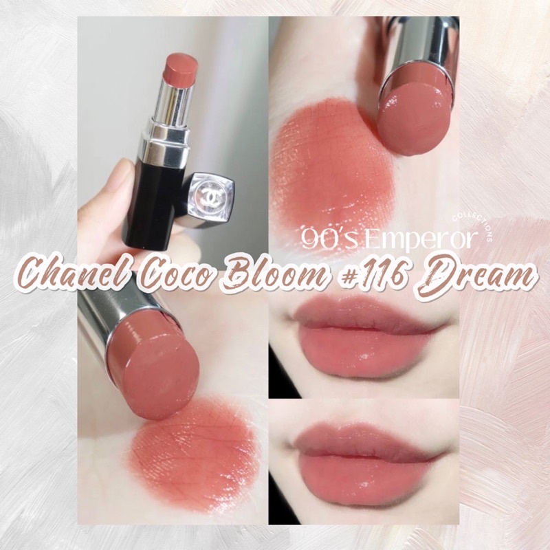 READYSTOCK】Chanel Coco Bloom #116 Dream Lipstick Gloss Lip colour Cosmetics  lip balm香奈儿炫光口红#116 | Shopee Malaysia