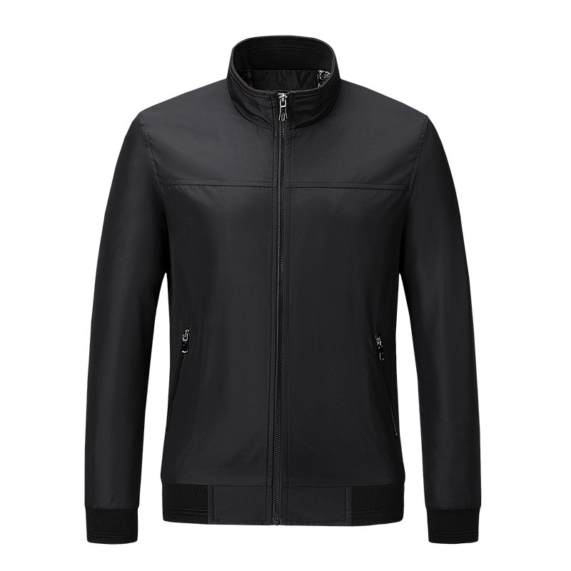 Have Purpose Ready Stock Mens Basic Jacket Motor Jaket Lelaki Jeket Bomber Men M-5XL Essential Must - Image 3