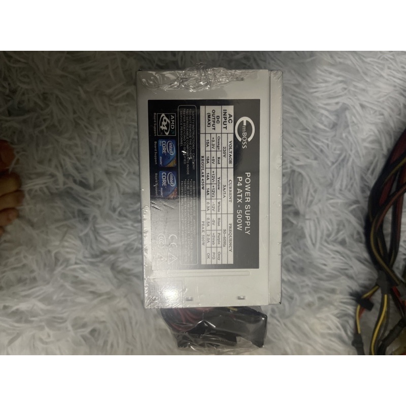 MBoss power supply P4 ATX 500w psu new Shopee Malaysia