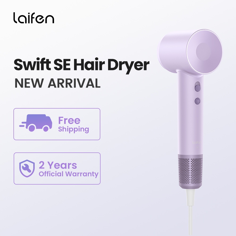 Laifen Swift SE High Speed Hair Dryer Negative Ionic Blow Dryer Brushless  Motor for Fast Drying Low Noise Thermo-Control Hairdryer | Shopee Malaysia