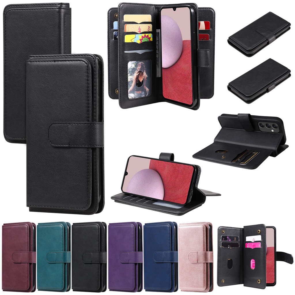 10 Cards Slots Case for Samsung Galaxy A14 5G Galaxy S23 Ultra S23+ Z ...