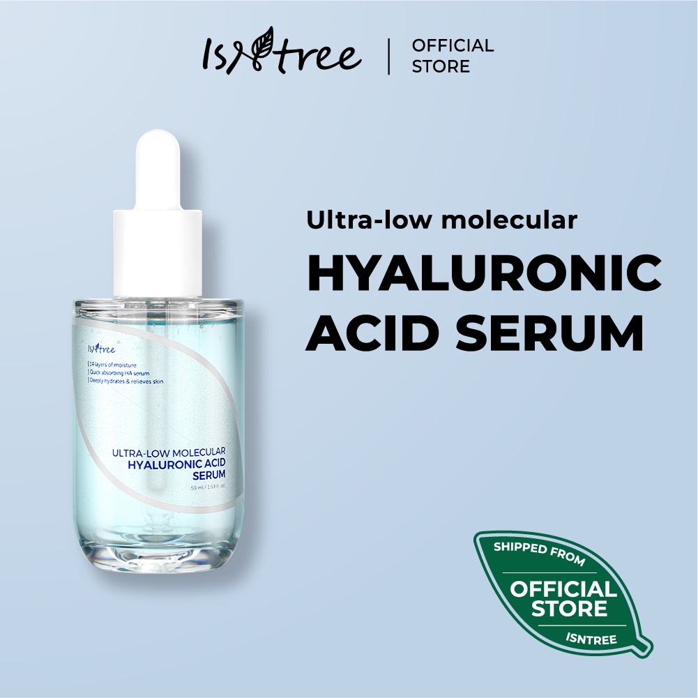 Isntree Ultra-Low Molecular Hyaluronic Acid Serum 50ml | Shopee Malaysia