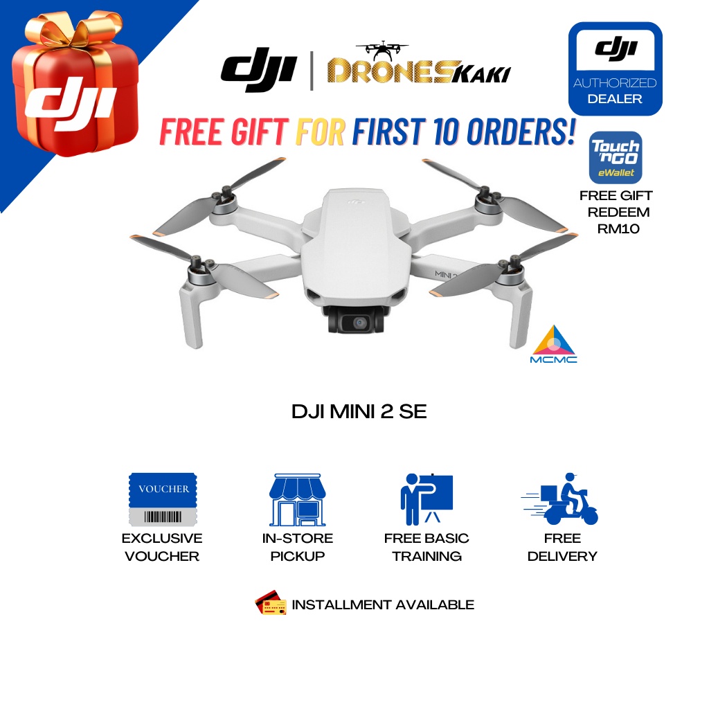 DJI Mini 2 SE - Malaysia Set with MCMC Sirim Certified, Camera Drone