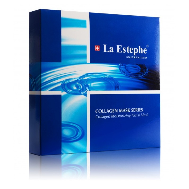 免邮费100% AuthenticLa Estephe Collagen Moisturizing Facial Mask &Collagen Age Corrector And Moisturizing Mask (35g X 6)