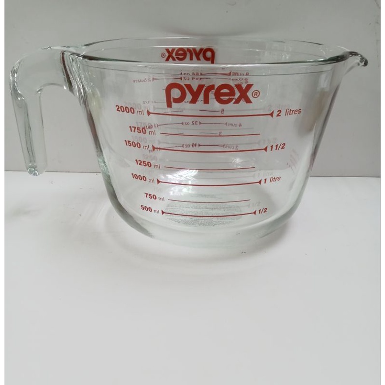 Pyrex Measuring Cup 2000ml ( 2L ) | Shopee Malaysia