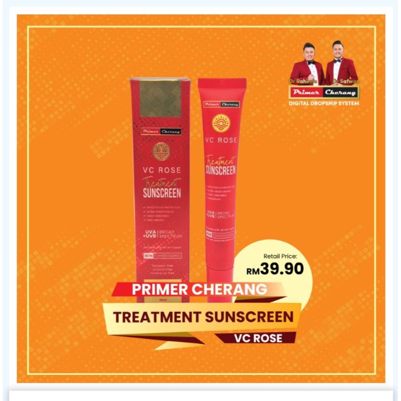 SUNSCREEN ( BARU ) PRIMER CHERANG