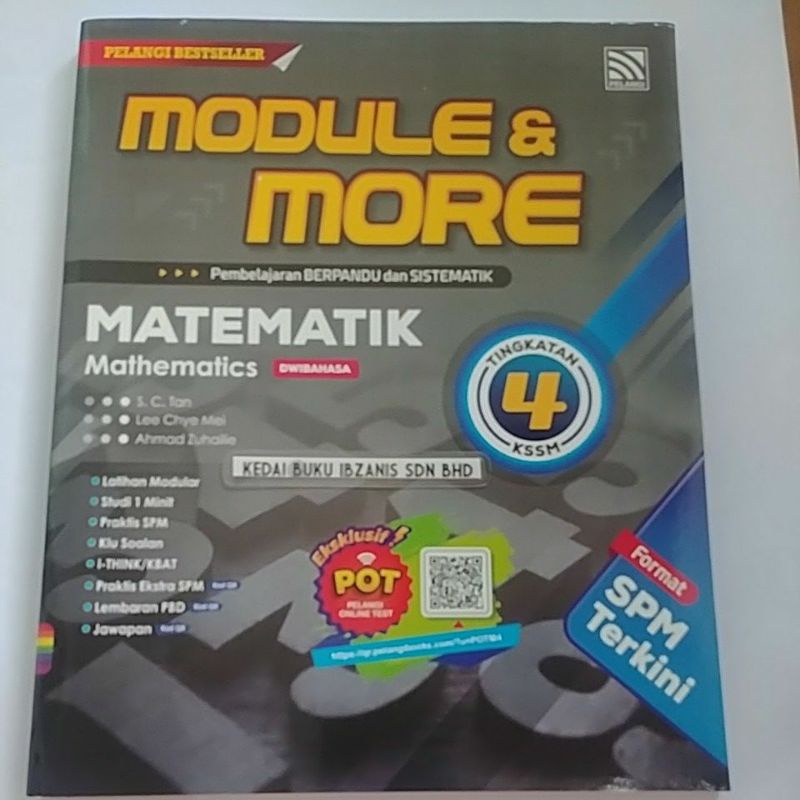 Module&more MATEMATIK Tingkatan 4 Kssm | Shopee Malaysia